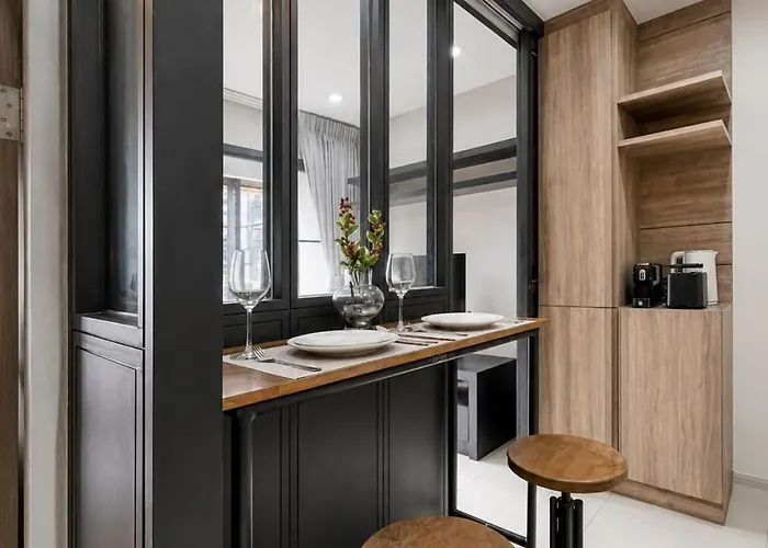 Near Mrt I Workspace And Kitchen Apartment *